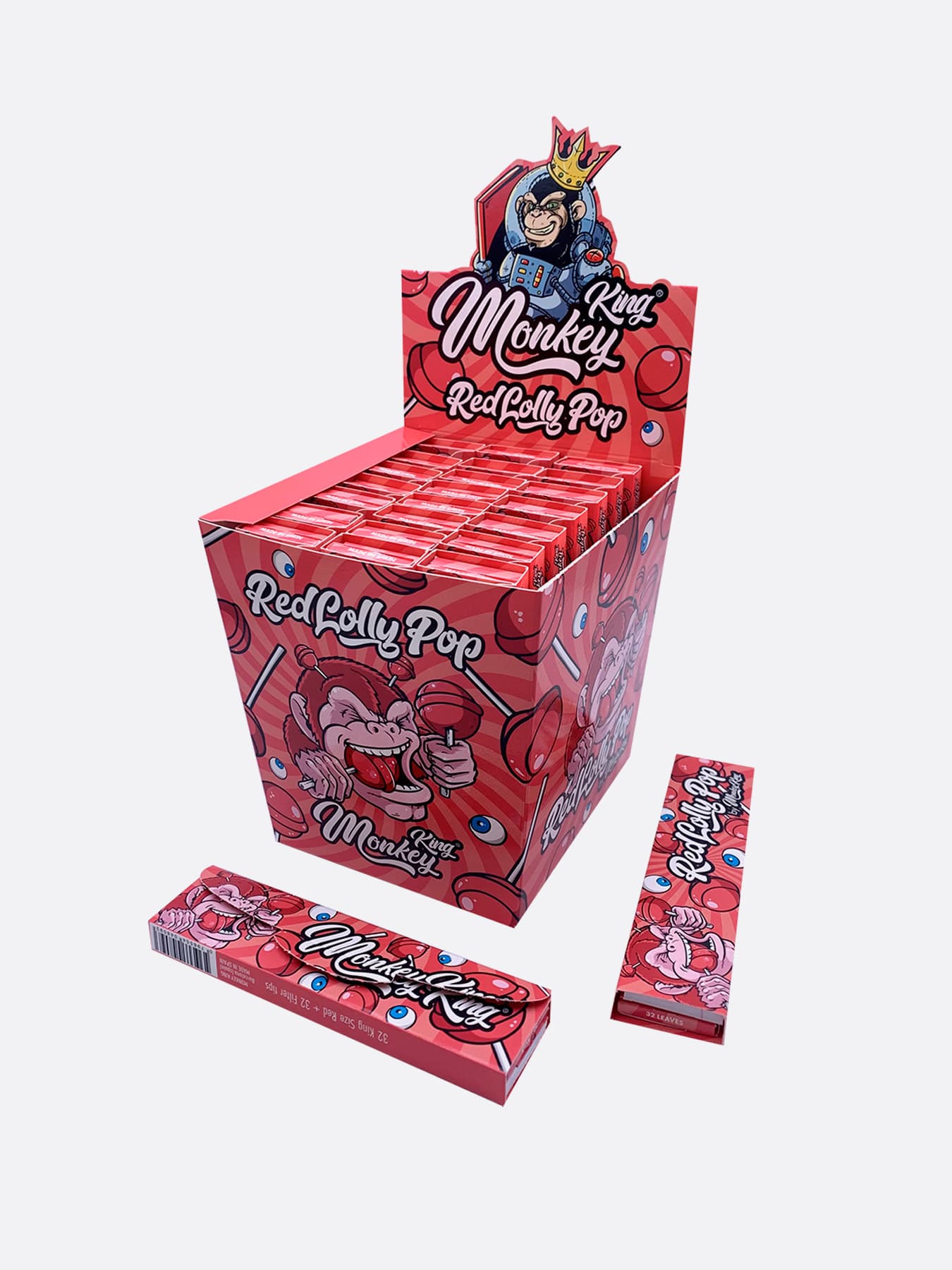 MONKEYS PACK RED LLOLY POP SMELLS