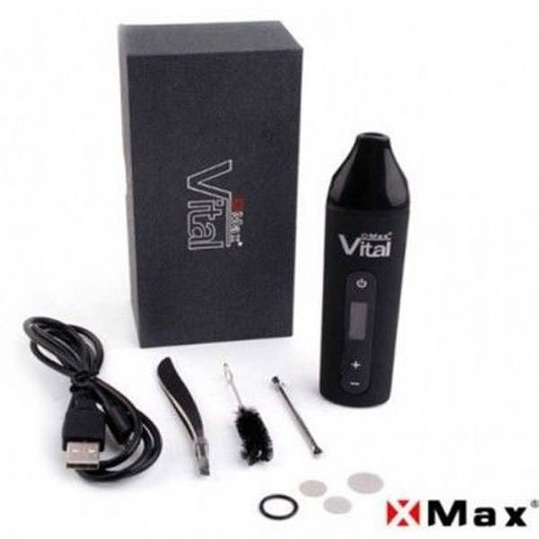 VAPORIZADOR X MAX VITAL NEGRO X VAPE