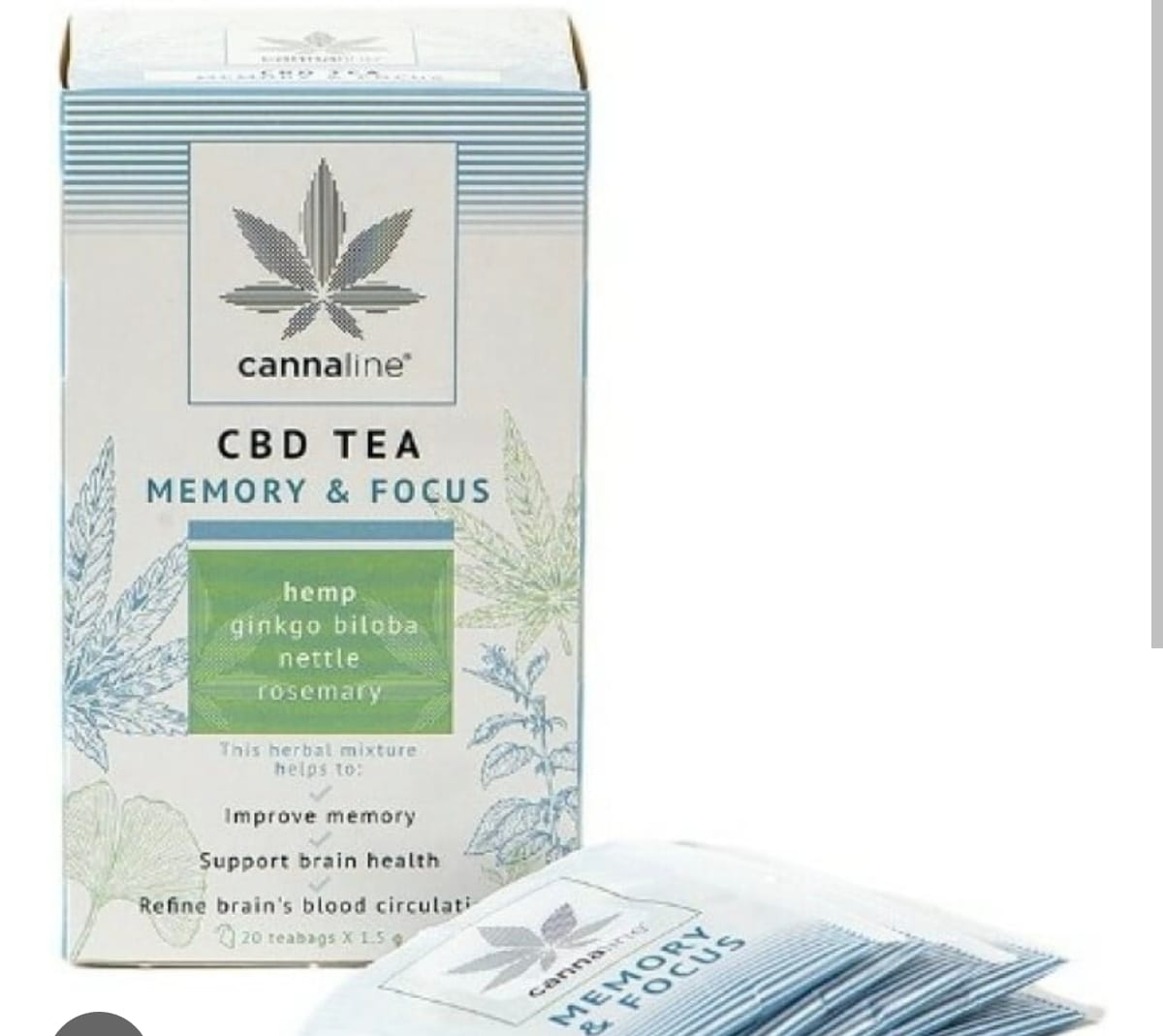 INFUSION TEA CBD MEMORY Y CONCENTRACION CANNALINE